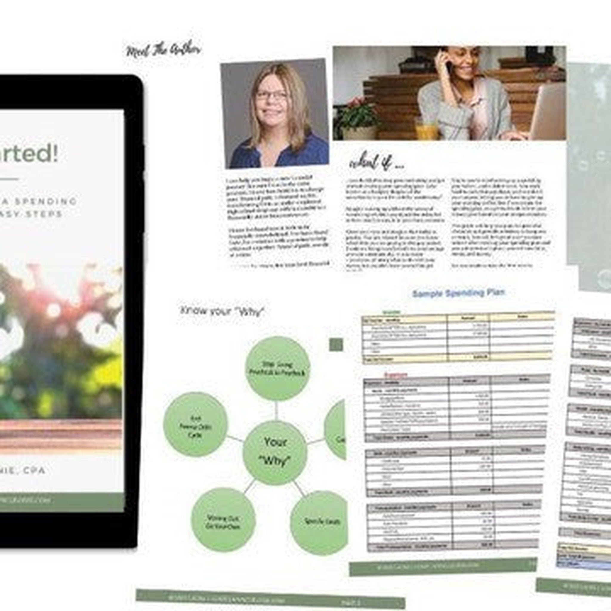 How to Create a Spending Plan Editable Ebook