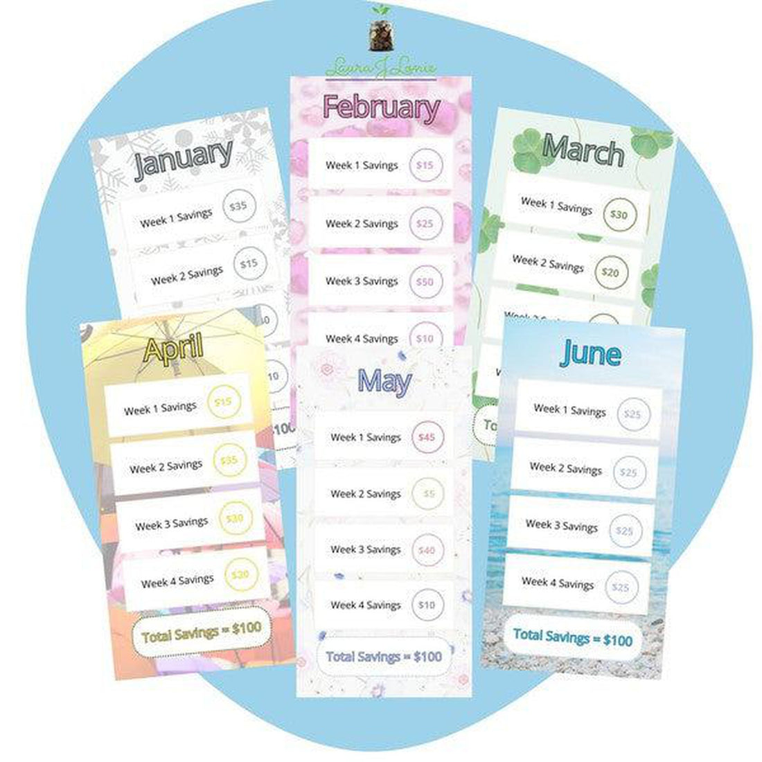 A6 Monthly Savings Bundle
